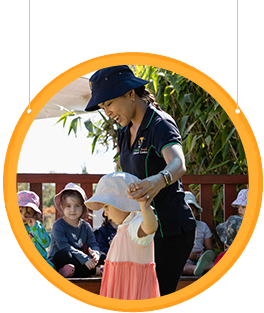 about-us Child having fun with educator